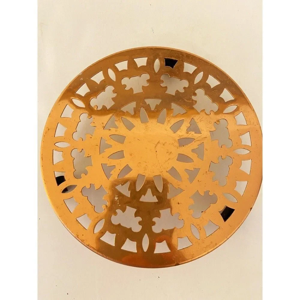 Round Copper Trivet